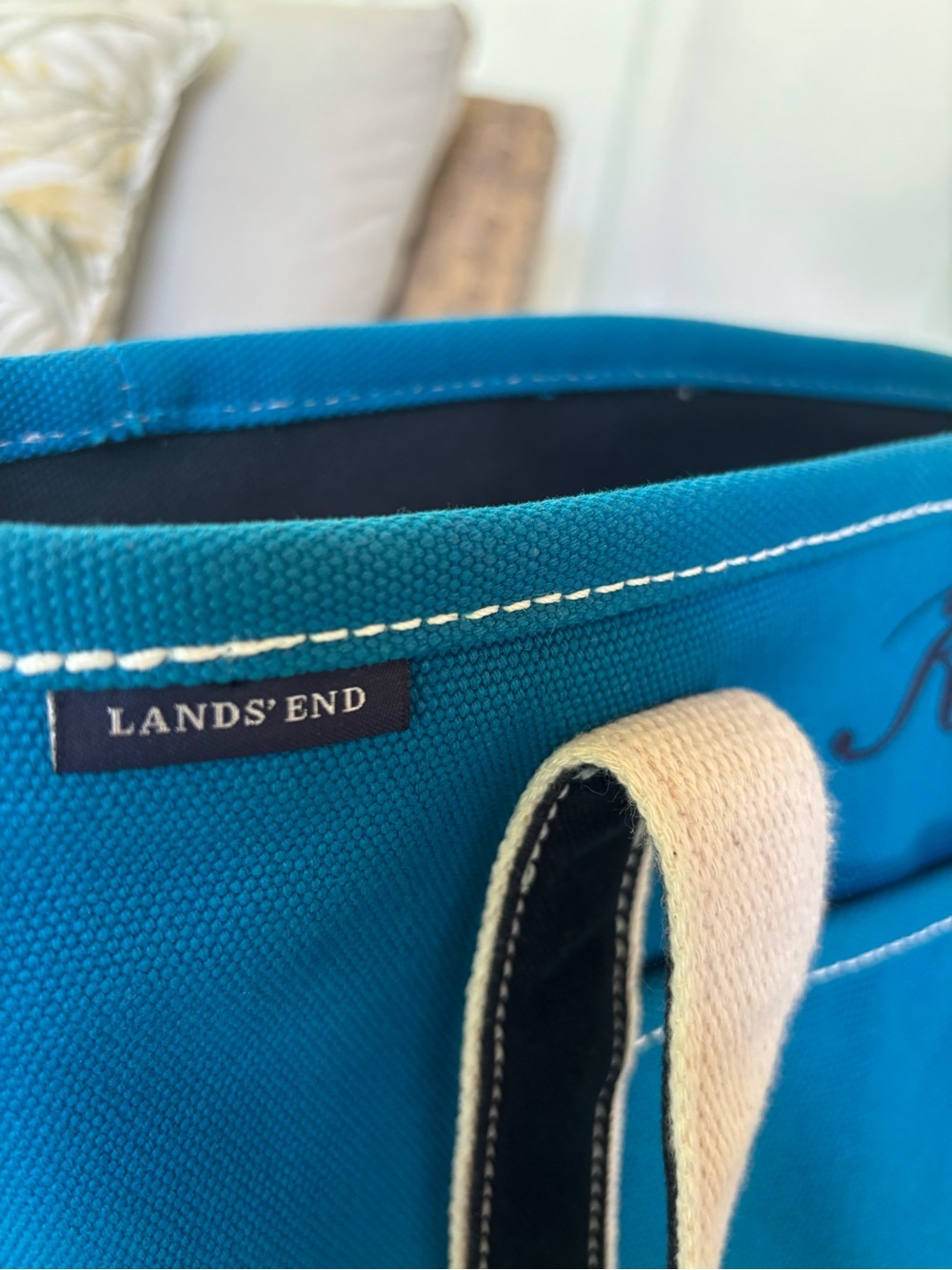 Lands' End Canvas Tote - Picture 4 of 10